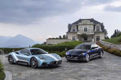 Maserati MC20 Iris and Quattroporte Grand Finale
