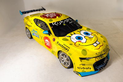BJR SpongeBob Chevrolet Camaro - front