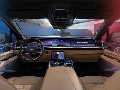 This Is The Cadillac Escalade IQ And Oh God It’s Even Bigger Than The Hummer EV