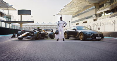 APXGP car and Mercedes-AMG GT 63 APXGP Edition
