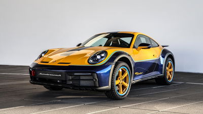Porsche 911 Dakar - front