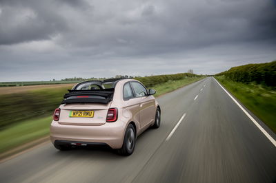 Fiat 500e Convertible - rear