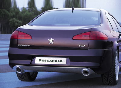 Peugeot 607 Pescarolo - rear detail
