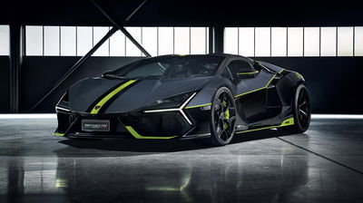 Lamborghini Revuelto with Ad Personam Ducati scheme