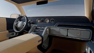 Genesis X Gran Equator concept - interior, front