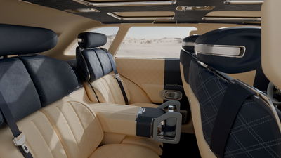 Genesis X Gran Equator concept - interior, rear