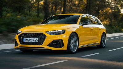 Audi RS4 Edition 25 Years, front 3/4