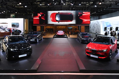 Alfa Romeo's 2024 Paris Motor Show stand
