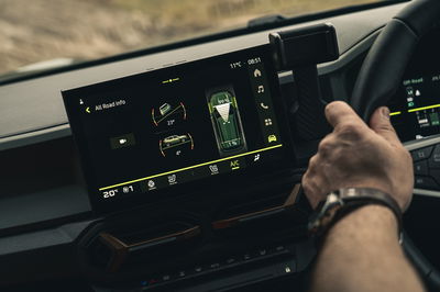Dacia Duster 4x4 - interior detail