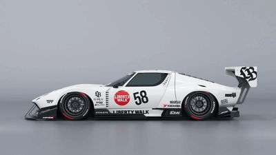 Liberty Walk Lamborghini Miura - side