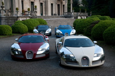 Bugatti Veyron Villa d'Este special editions