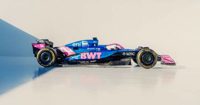 2025 Alpine F1 car