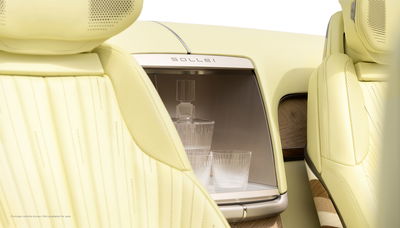 Cadillac Sollei concept - interior detail