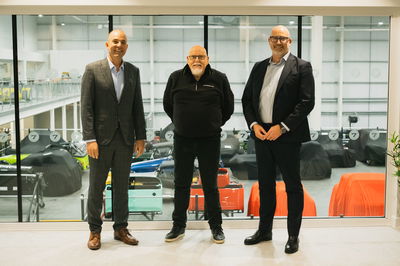 Caterham and Horse executives