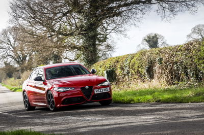 Alfa Romeo Giulia Veloce - front, dynamic