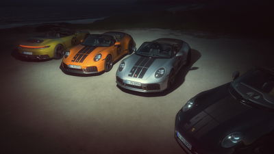 Porsche 911 Spirit 70 - colour range