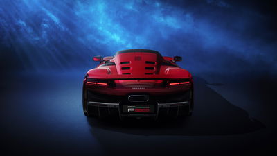 Ferrari F80 - rear