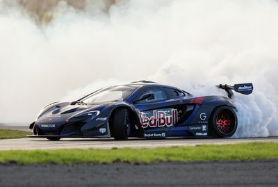 'MadMac' McLaren drifting