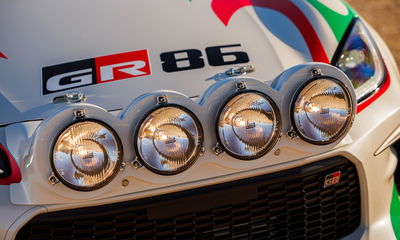 Toyota GR86 Rally Legacy - front detail