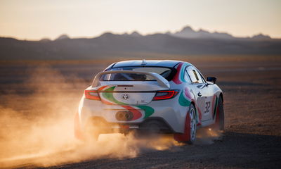 Toyota GR86 Rally Legacy - rear