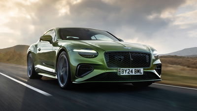Bentley Continental GT Speed - front, driving