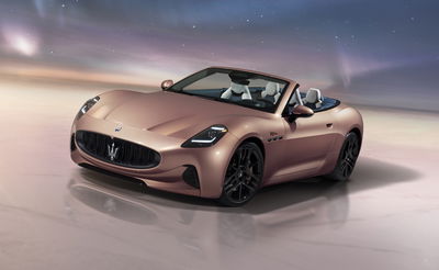 Maserati GranCabrio Folgore - front, top down