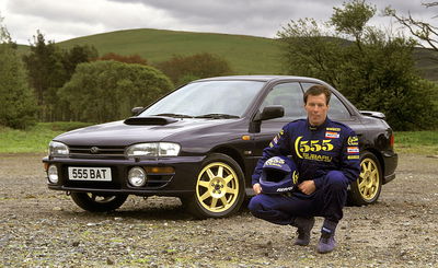 Colin McRae with the Subaru Impreza Series McRae