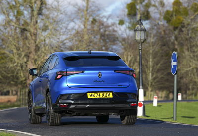 Renault Rafale PHEV - rear, driving