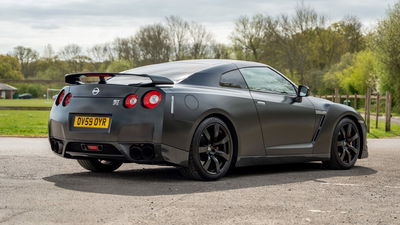2009 R35 Nissan GT-R Black Edition, rear