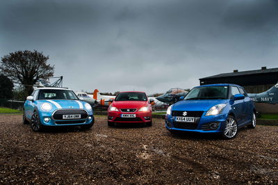 Mini Cooper Vs Seat Ibiza Vs Suzuki Swift Sport: Which Car Wins Our Battle Of The Hatchbacks?