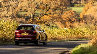 Mazda CX-80, Artisan Red, rear