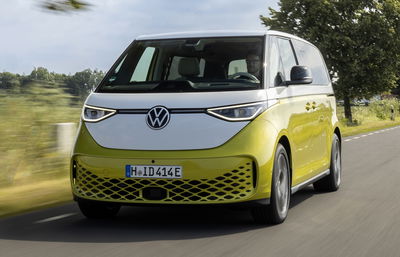 VW ID Buzz LWB - front, dynamic