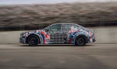 BMW M EV prototype - side