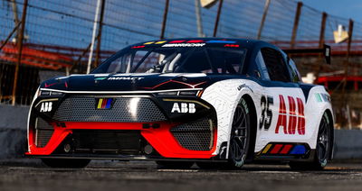NASCAR EV prototype - front