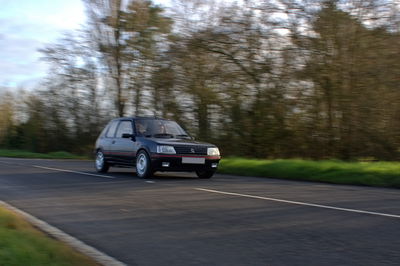 Peugeot 205 GTi Tolman Edition - front, driving