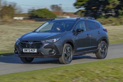 Subaru Crosstrek - front, driving
