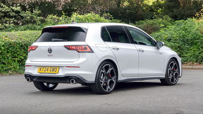 Mk8.5 Volkswagen Golf GTI, rear 3/4