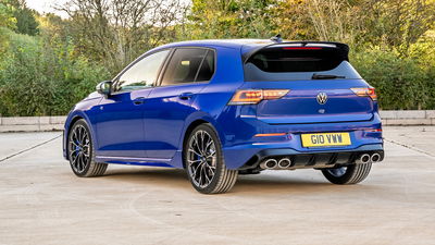 Mk8.5 VW Golf R, rear 3/4