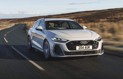 Audi A5 Avant - front, driving