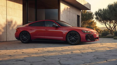 Audi E-Tron GT Quattro - side