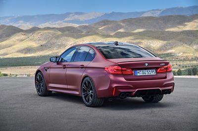BMW M5 F10 - rear