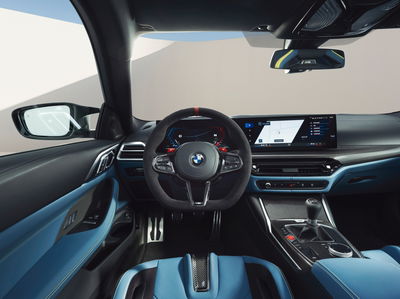 BMW M4 manual interior