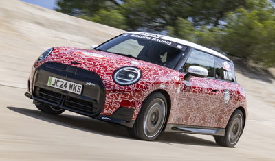 Mini JCW E prototype - front