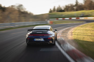 Porsche 911 GT3 at the Nürburgring - rear
