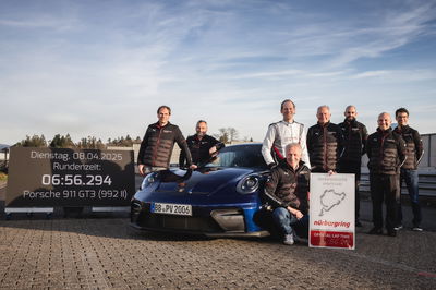 Porsche 911 GT3 Nürburgring time