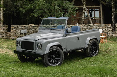 Lando Norris' modified Land Rover Defender