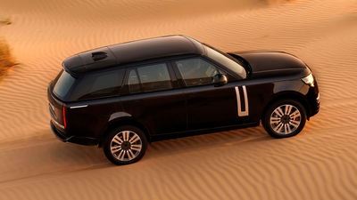 Range Rover Electric prototype, side