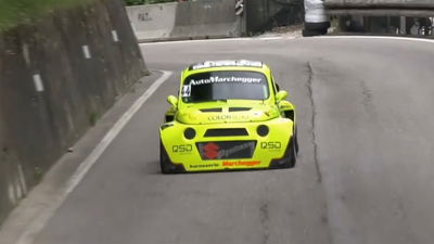 Fiat 500 hillclimb car