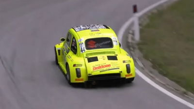 Fiat 500 hillclimb car