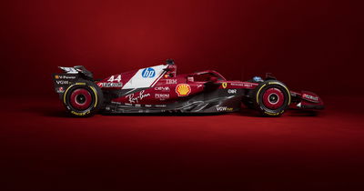 2025 Ferrari F1 car